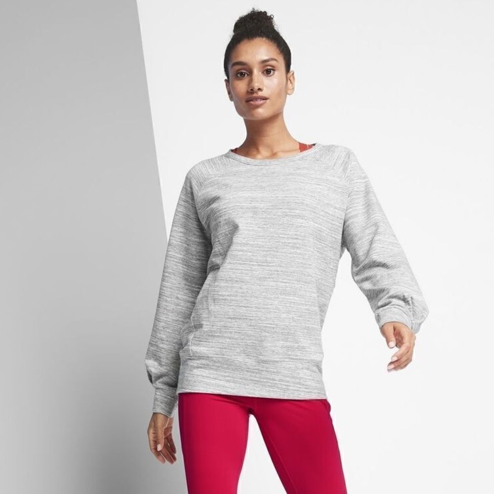 Athleta Bandha Sweatshirt - Marled Gray